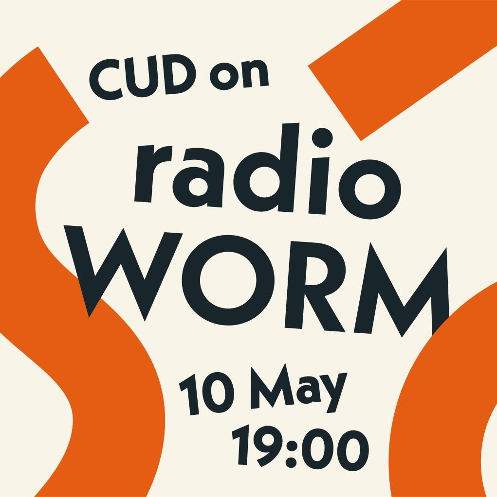 Graphic promoting Creatives with Unseen Disabilities on radio WORM