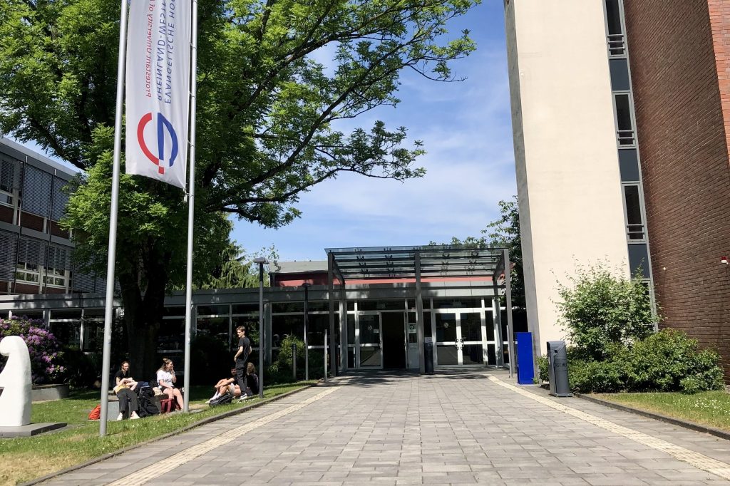 Photo of the entrance to Bochum Center for Disability Studies (BODYS)